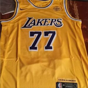 Luka Doncic Los Angeles Lakers New W Tags Jersey Gold Stitched Mens S, M, L , XL